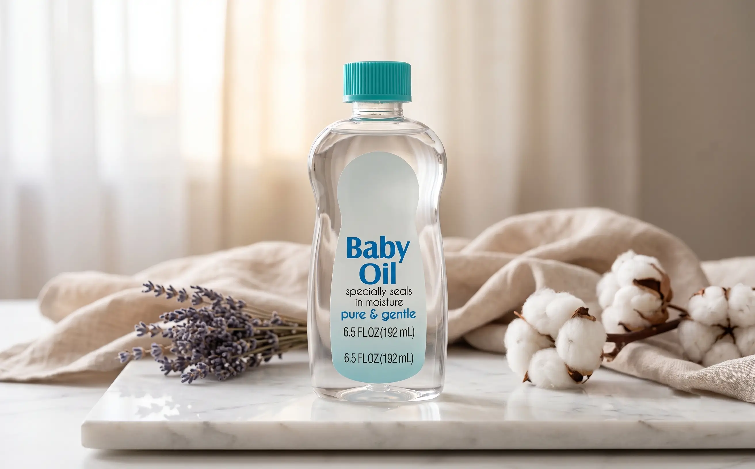 Baby Oil - with  CRC Caps