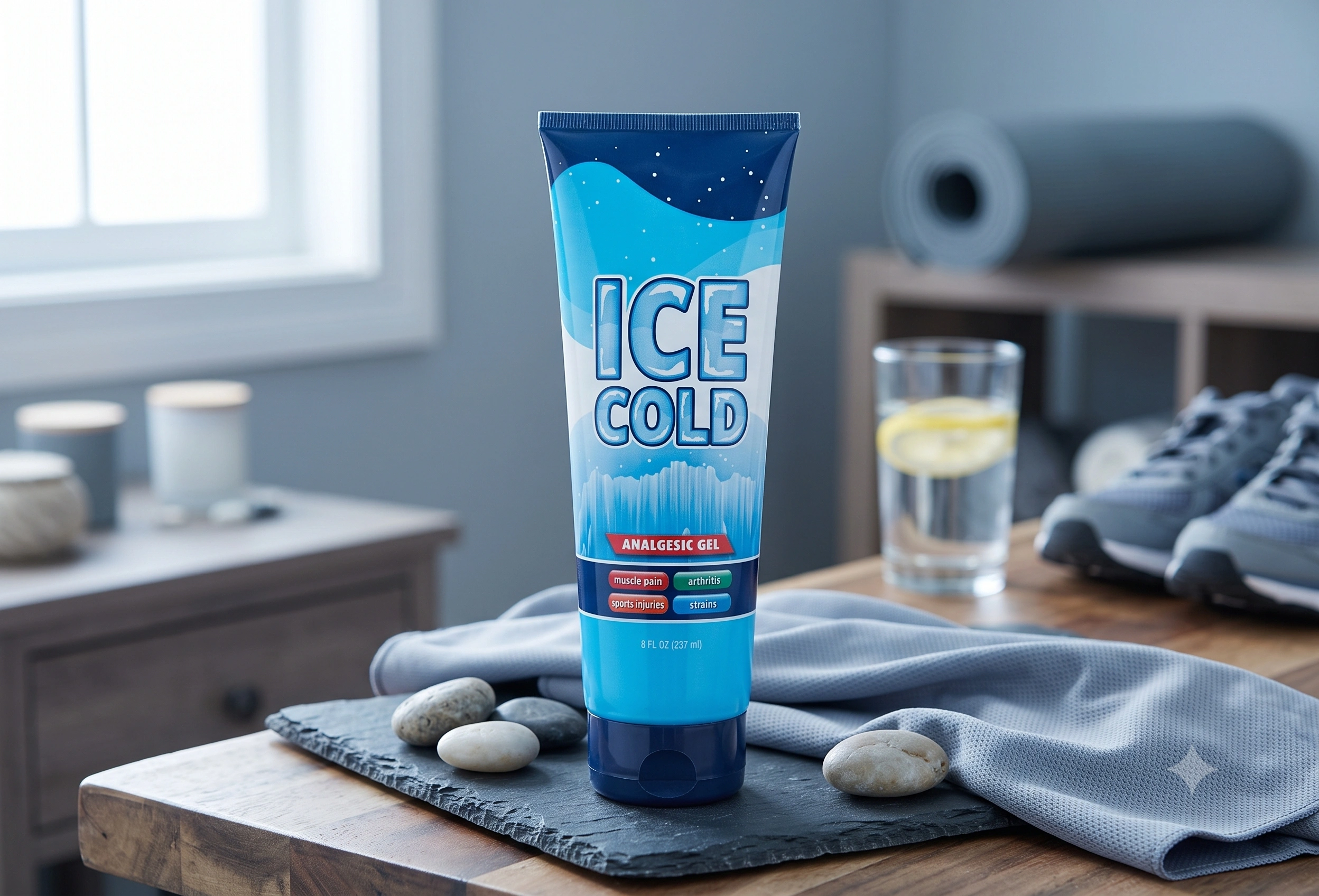 Ice Cold - Analgesic Gel Tube