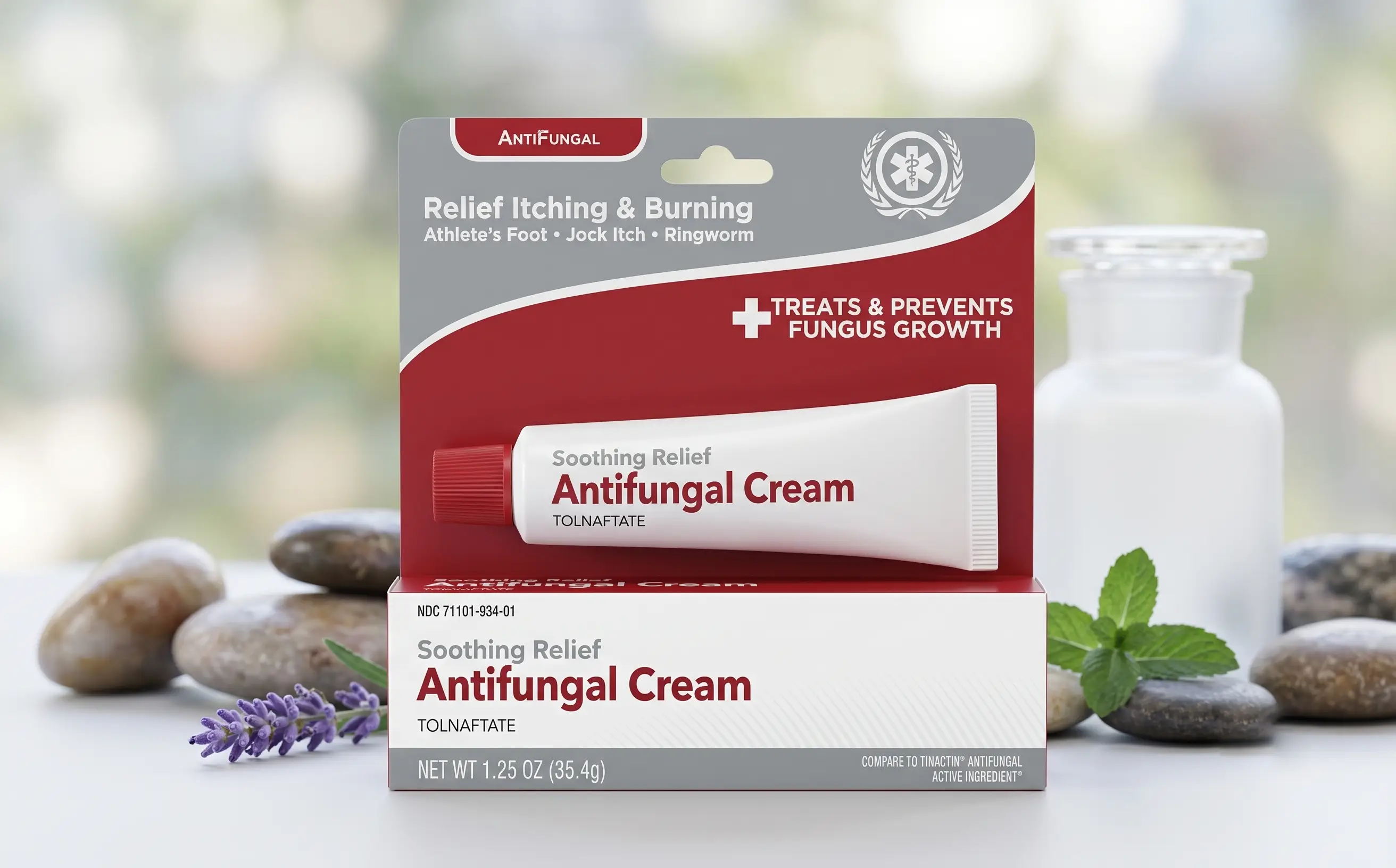 Anti Fungal Cream (Miconazole Nitrate 2%) 0.5 oz 14 gms